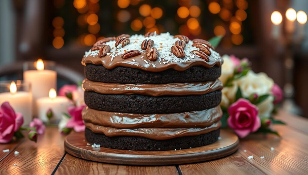 German Chocolate Cake for Celebrations