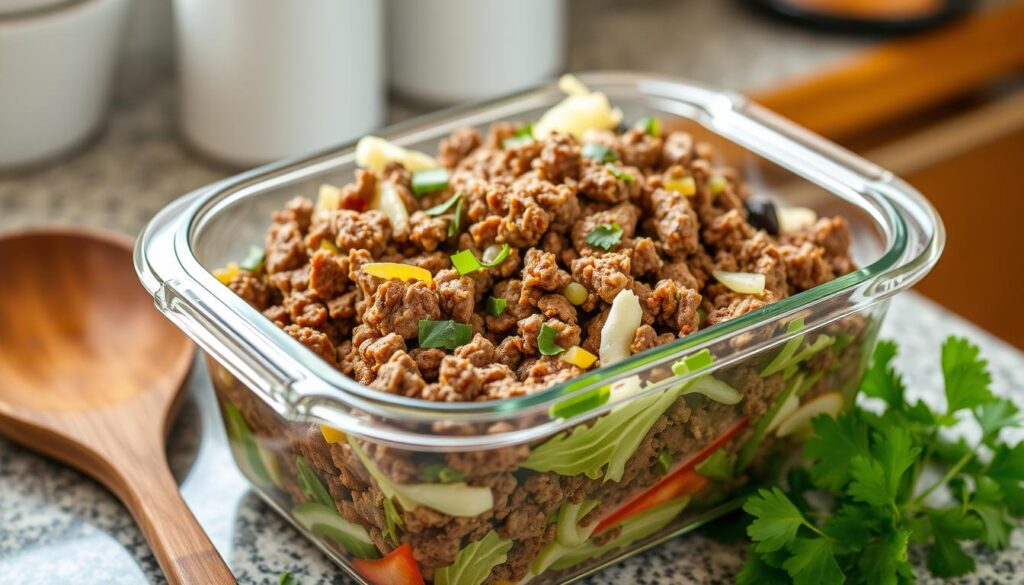 Ground Beef Cabbage Leftovers Storage