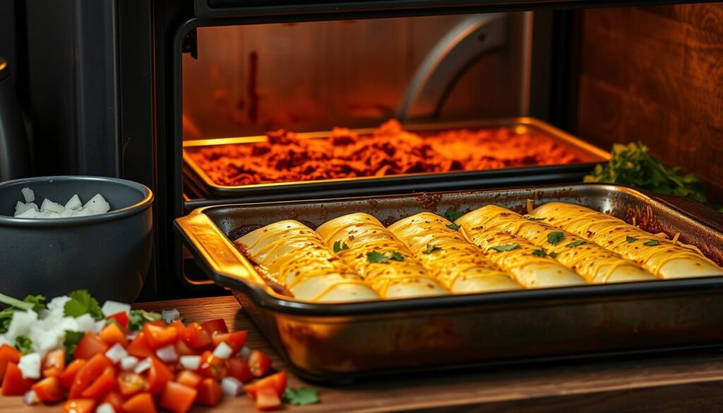 Ground Beef Enchiladas Baking Method