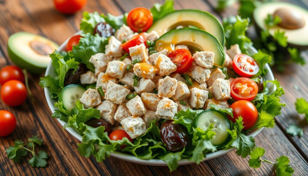 Healthy Chicken Salad with Diced Chicken