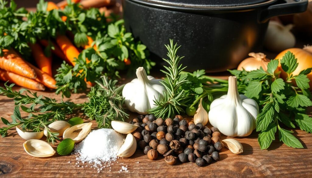 Herbs and Spices for Beef Stew