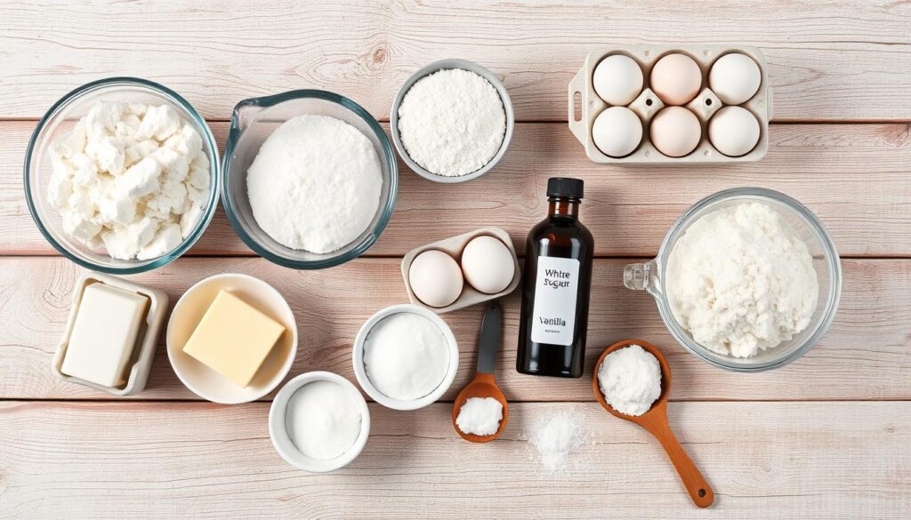 Ingredients for Homemade White Cake Ingredients for Homemade White Cake