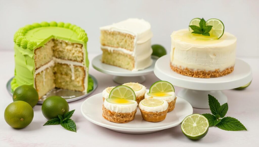 Key Lime Cake Variations