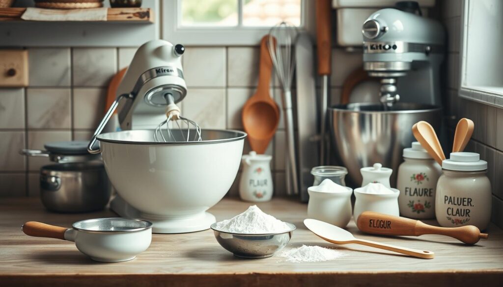 Kitchen Tools for White Cake Baking