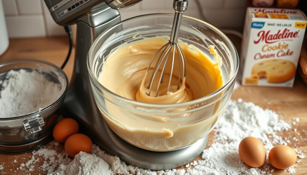 Madeline Cookie Batter Preparation