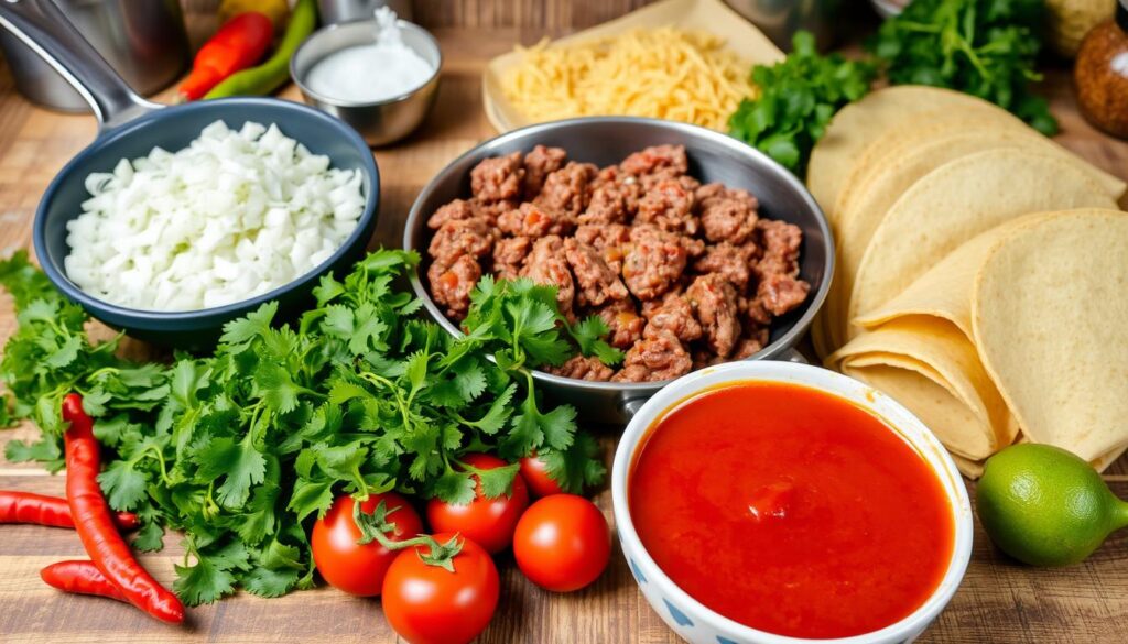 Mexican beef enchiladas ingredients