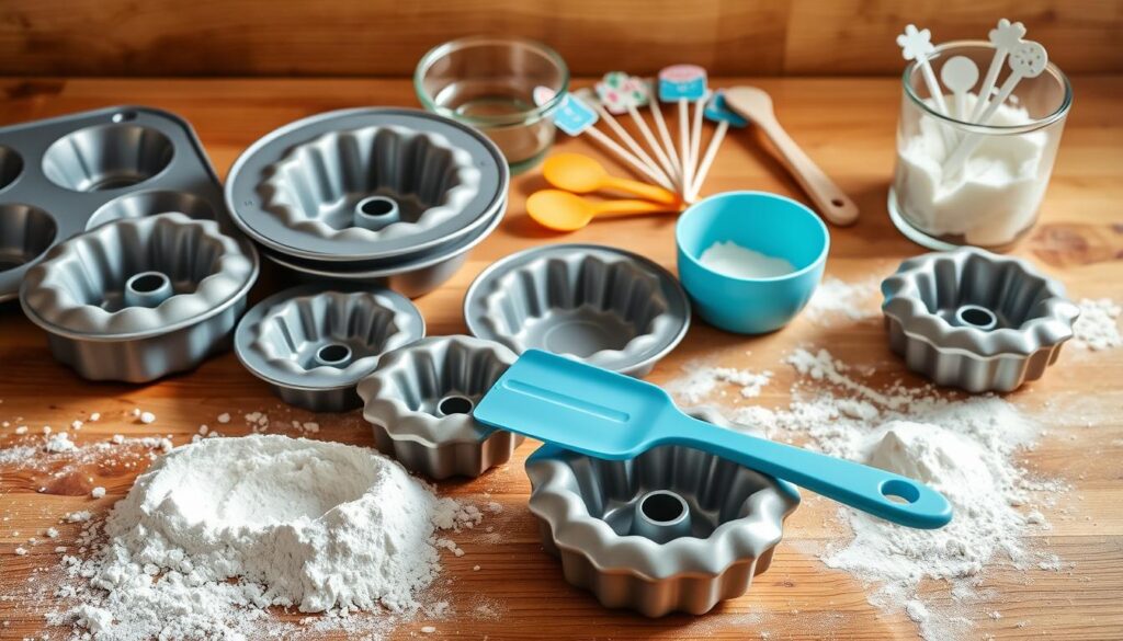 Mini Bundt Cake Baking Tools