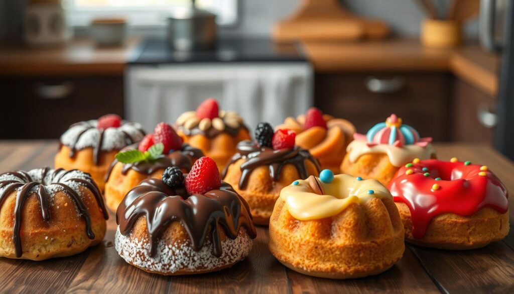 Mini Bundt Cake Varieties