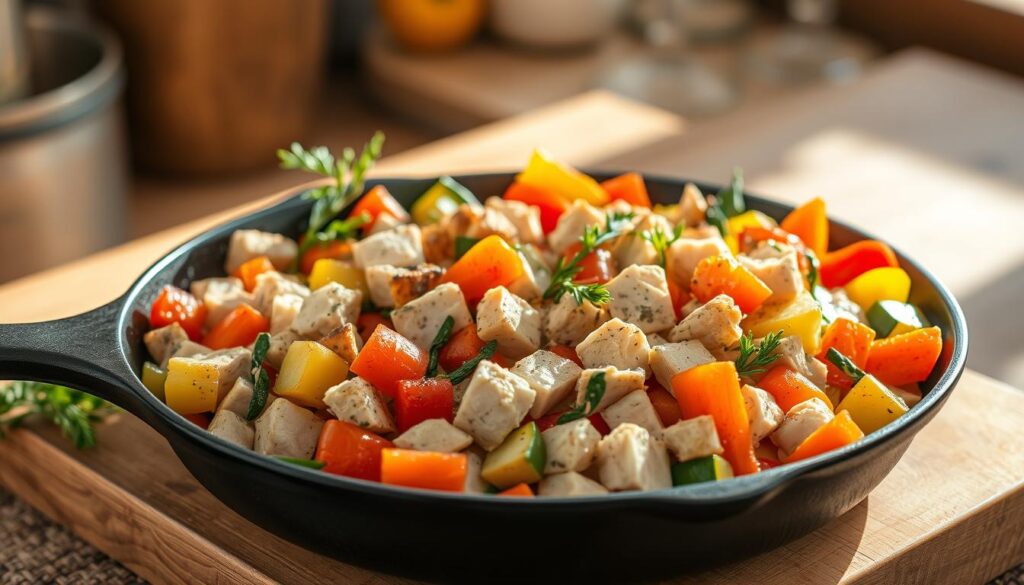 One-Pan Chicken and Vegetable Dish