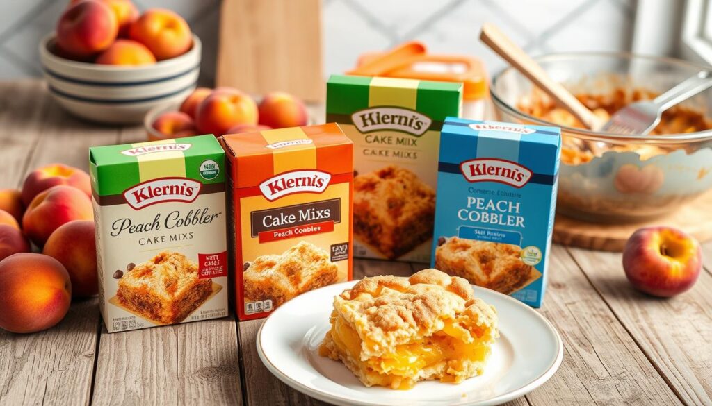 Peach Cobbler Cake Mix Varieties