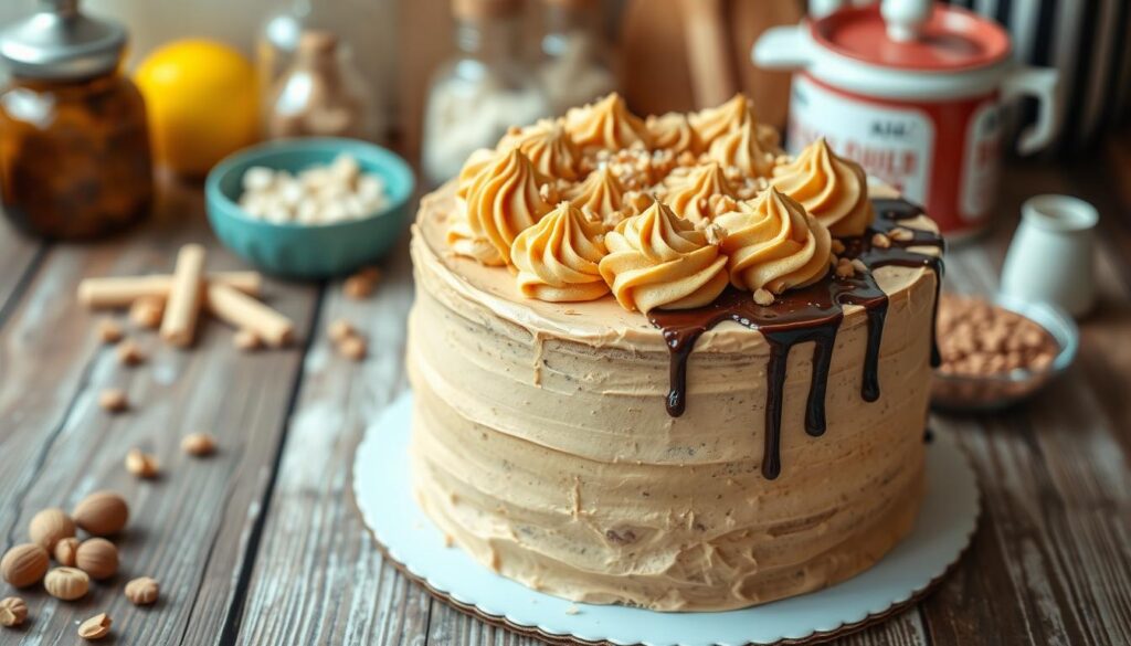 Peanut Butter Cake Decorating Techniques