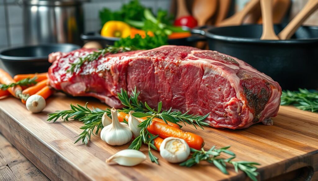 Preparing Beef Arm Roast