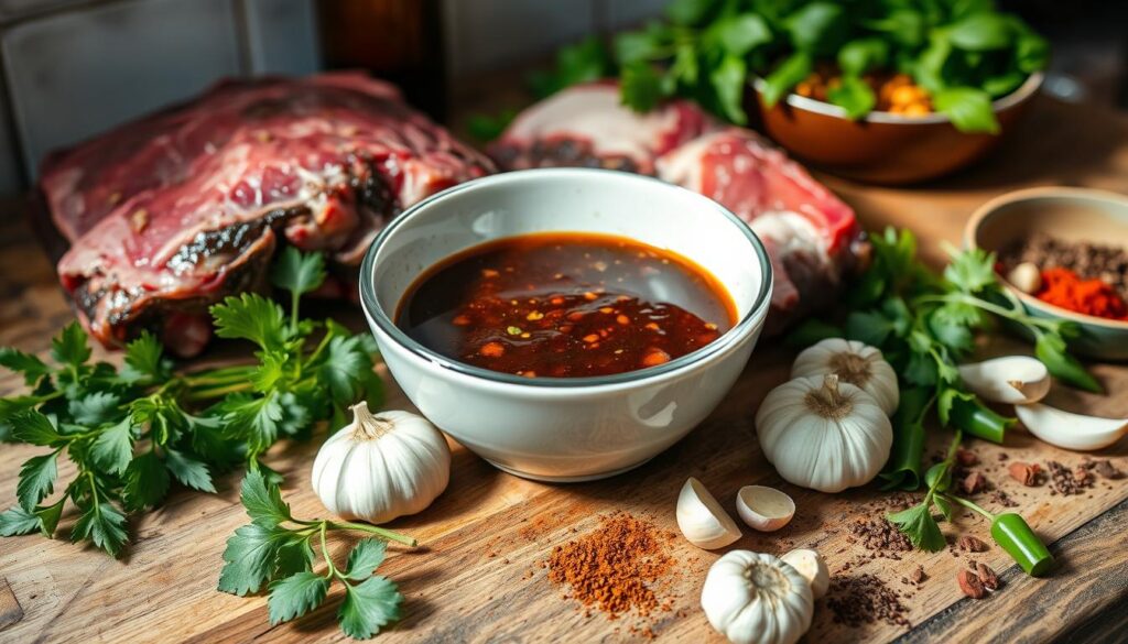 Preparing Beef Back Ribs Marinade