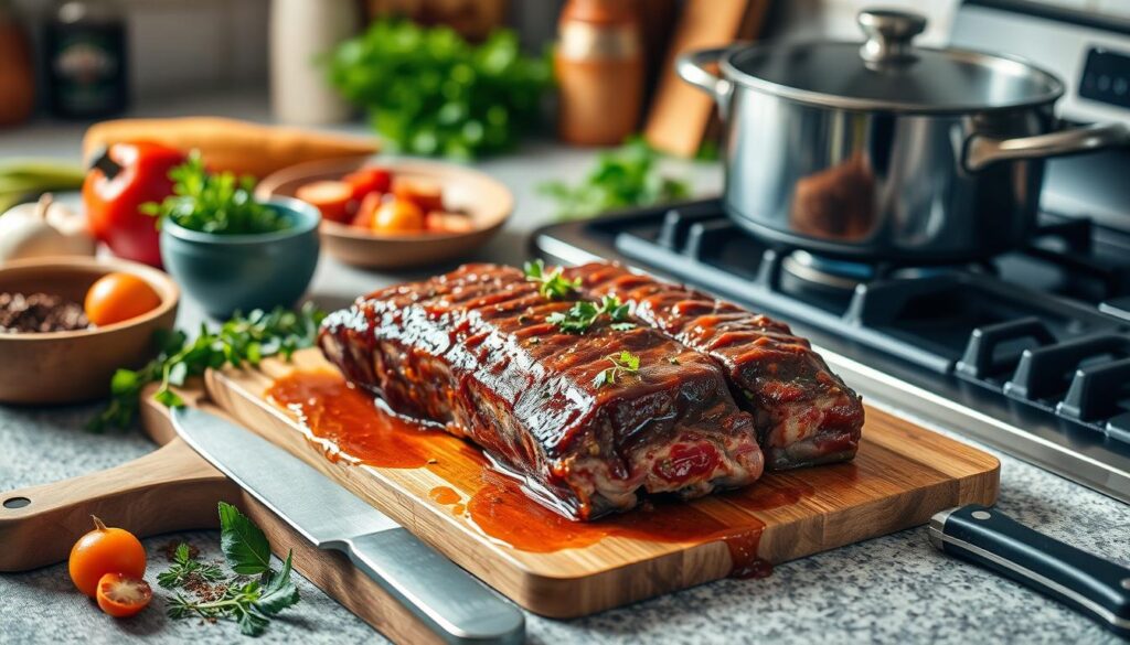 Preparing Boneless Beef Short Ribs