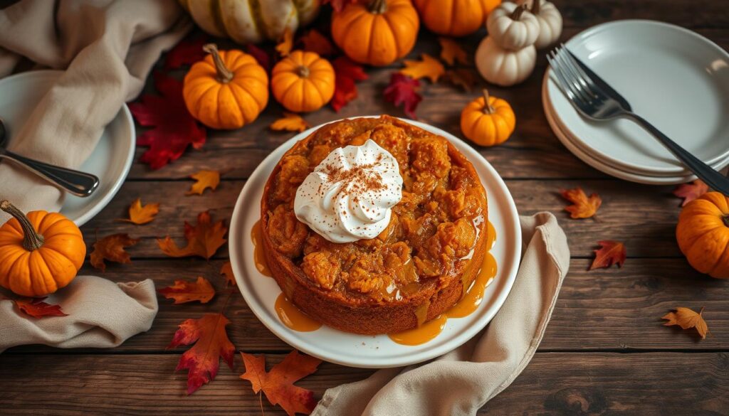 Pumpkin Dump Cake Serving Suggestions