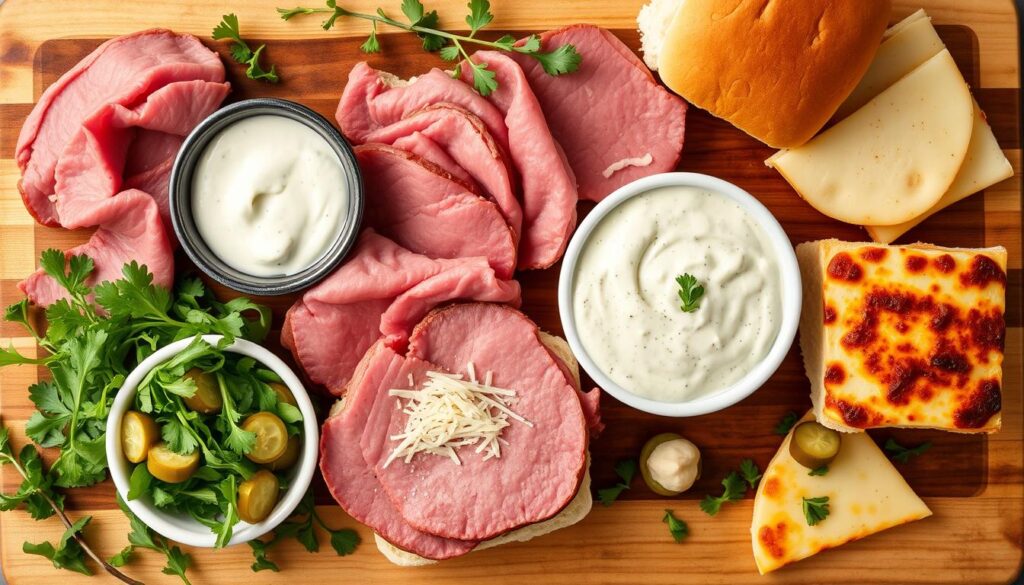 Roast Beef Slider Ingredients