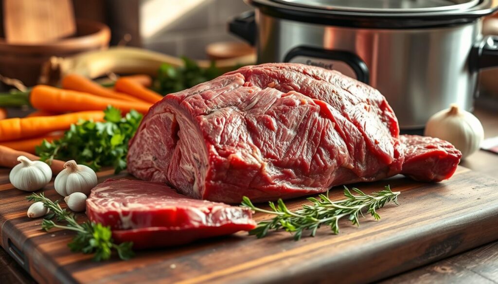 Savory Beef Arm Roast Preparation