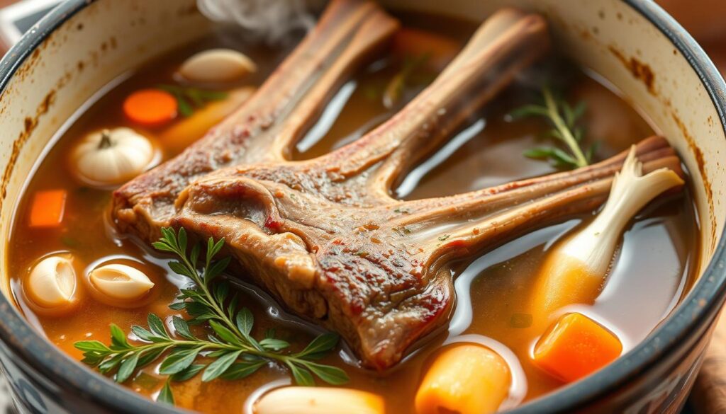 Savory beef neck bones preparation