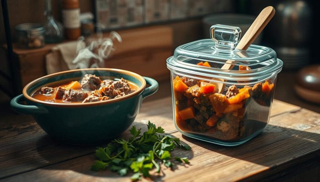 Storing Beef Stew Leftovers