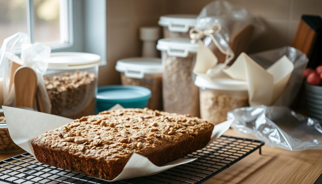 Storing Oatmeal Cake