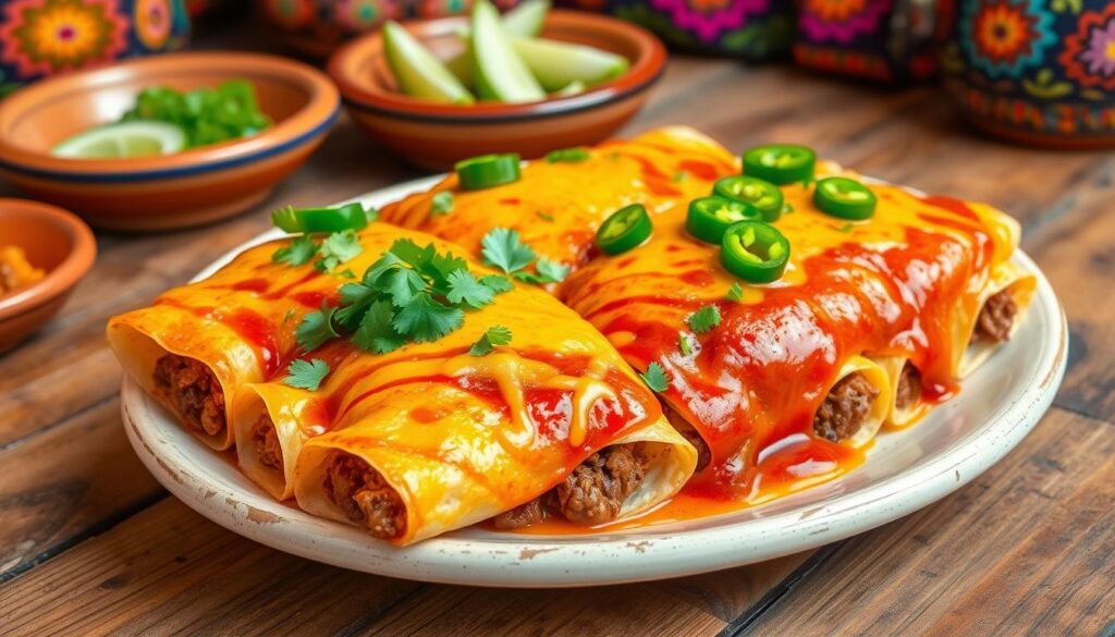 Traditional Mexican Enchiladas