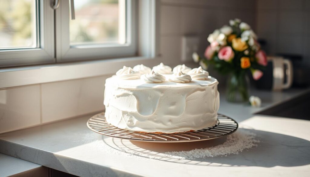 White Cake Cooling Technique White Cake Cooling Technique