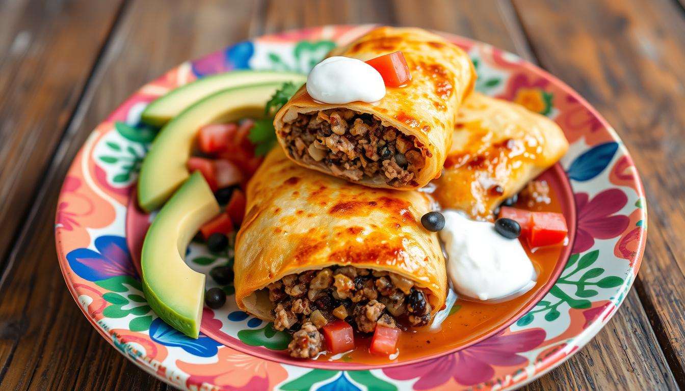 beef chimichanga recipe