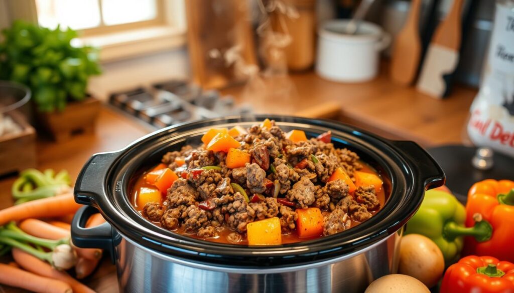 crockpot recipes with ground beef