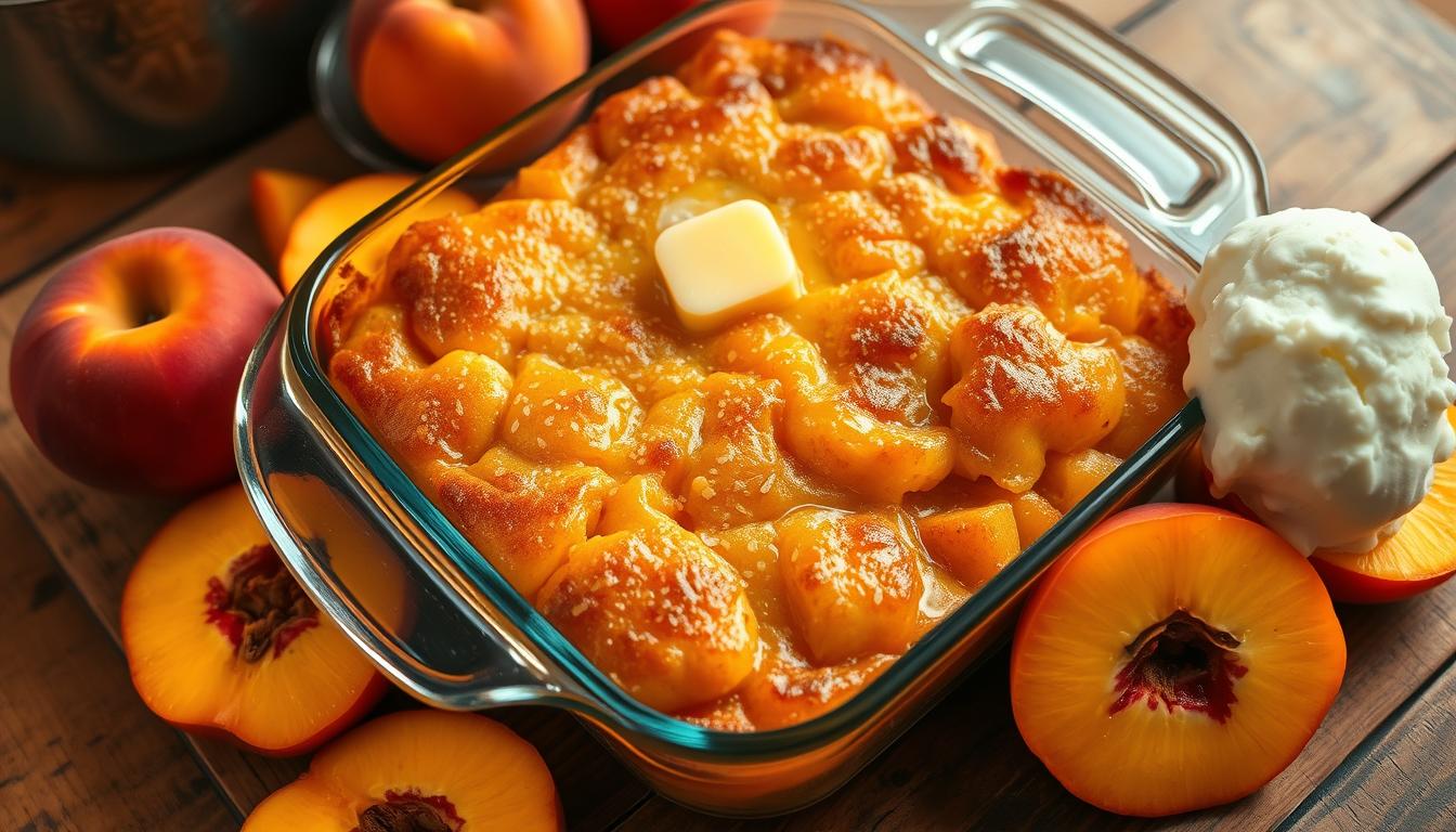 peach dump cake recipe