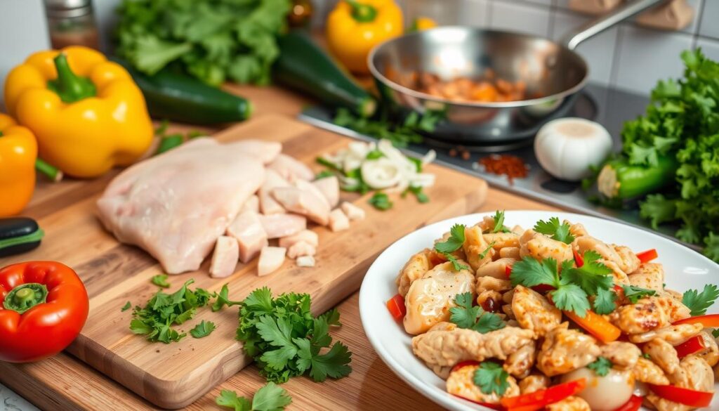 what to make with chopped chicken